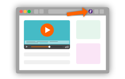 Browser icon location