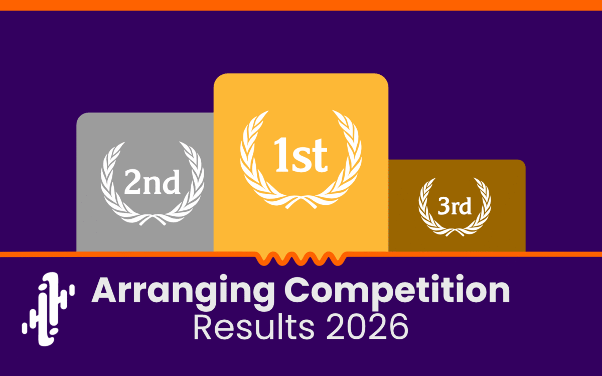 A podium of 1st, 2nd and 3rd in gold, silver and bronze respectively
