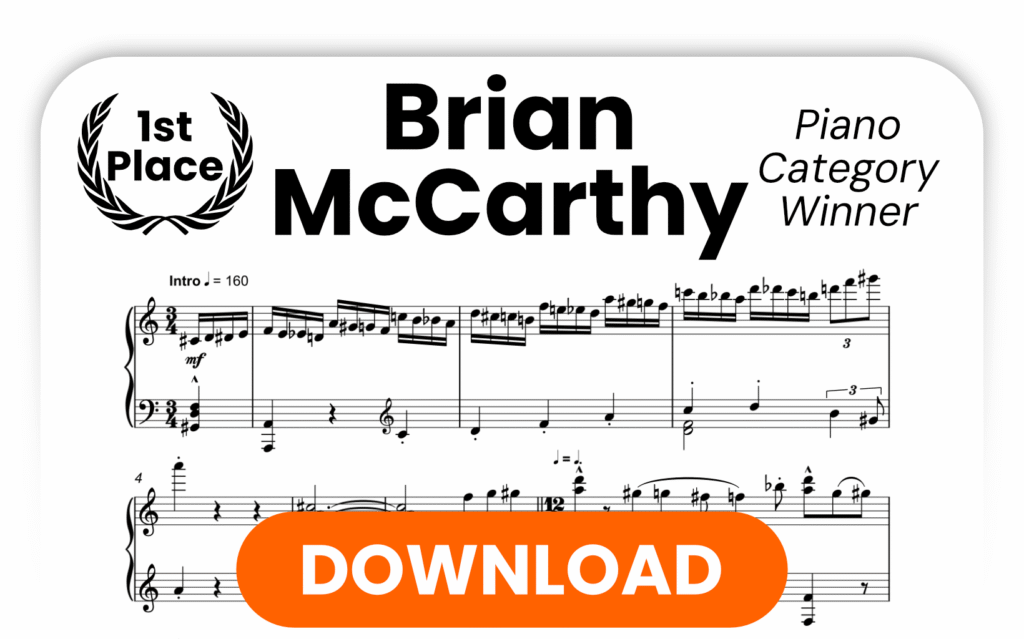 A thumbnail of Brian McCarthy's winning arrangement