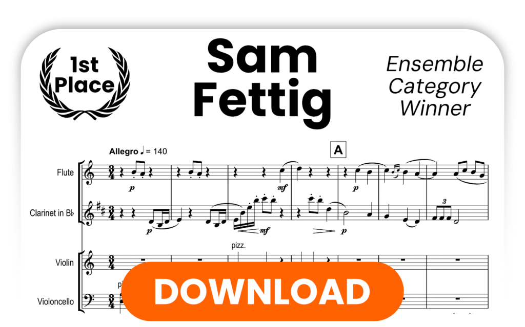 A thumbnail of Sam Fettig's winning arrangement